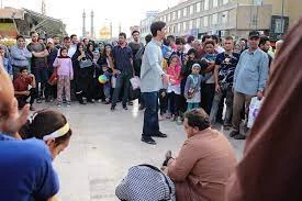 نمایش خیابانی نان  ونمک