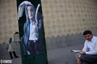 آماده سازی فضای تئاتر شهر برای چهاردهمین جشنواره بین المللی نمایش های آیینی و سنتی