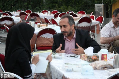 ضیافت افطار انجمن تئاتر انقلاب و دفاع مقدس