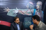 رئیس مرکز هنرهای نمایشی در شانزدهمین نمایشگاه بین المللی مطبوعات و خبرگزاری ها 5