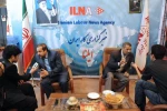رئیس مرکز هنرهای نمایشی در شانزدهمین نمایشگاه بین المللی مطبوعات و خبرگزاری ها 8
