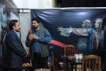 رئیس مرکز هنرهای نمایشی در شانزدهمین نمایشگاه بین المللی مطبوعات و خبرگزاری ها 12