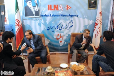 رئیس مرکز هنرهای نمایشی در شانزدهمین نمایشگاه بین المللی مطبوعات و خبرگزاری ها