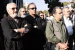مراسم تشییع پیکر جمشید لایق از مقابل تالار وحدت 11