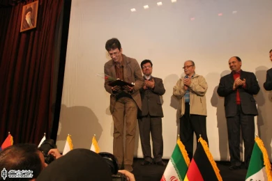 تجلیل از پیشکسوتان تئاتری در دهمین دوسالانه جهانی پوستر تهران 5