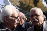 مراسم تشییع پیکر جمشید لایق از مقابل تالار وحدت 6