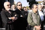 مراسم تشییع پیکر جمشید لایق از مقابل تالار وحدت 11