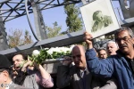 مراسم تشییع پیکر جمشید لایق از مقابل تالار وحدت 13