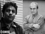 افسانه ماهیان و ناهید مسلمی نقش‌خوانان نمایشنامه”خانمچه و مهتابی”
