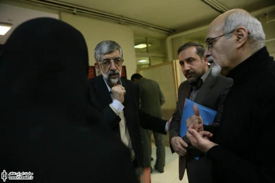 بازدید غلامعلی حدادعادل از