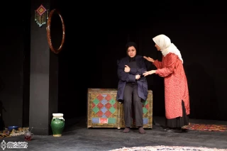 چهره‌های تئاتری به تماشای نمایش ”حکایت دختری که خاتون مغربی را دید” نشستند