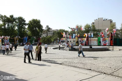 آماده سازی فضای تئاترشهر