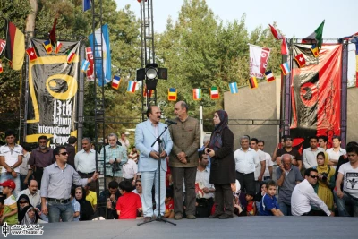 افتتاحیه سیزدهمین جشنواره عروسکی تهران - مبارک