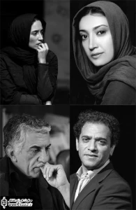 بازیگران تئاتر در فیلم ”یک حبه قند”