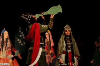 اجرای نمایش ”بیژن و منیژه” ویژه خبرنگاران