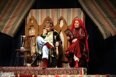 هنرمندان تئاتر مهمان ”باغ زالزالک”