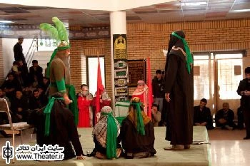 حضور هنرمندان تعزیه‌خوان قم در سوگواره سراسری تعزیه کرمان