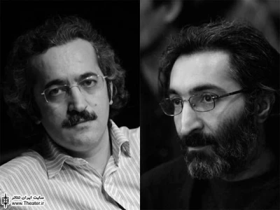 جلال تهرانی و محمد یعقوبی به تماشای نمایش ”وقتی از بریدگی‌های خونبار...” نشستند
