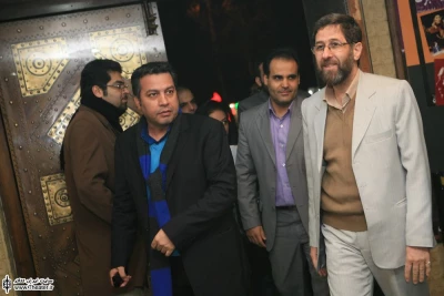 بازدید حمید شاه آبادی از تئاتر شهر