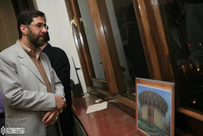 بازدید حمید شاه آبادی از تئاتر شهر