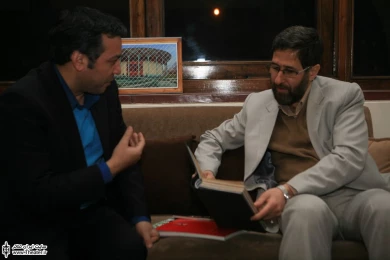 بازدید حمید شاه آبادی از تئاتر شهر 6
