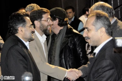 بازدید سیدمحمد حسینی از تئاتر شهر 4