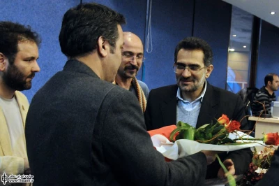 بازدید سیدمحمد حسینی از تئاتر شهر