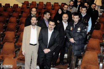 بازدید سیدمحمد حسینی از تئاتر شهر