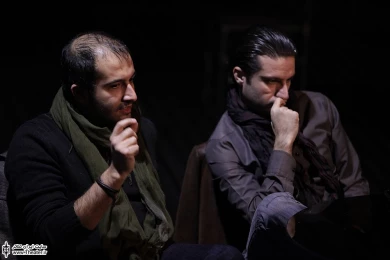 نشست نقد و بررسی نمایش &quotابرهای پشت حنجره&quot 10