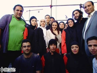 گلاب آدینه، شهرام کرمی و مجید امرایی از نمایش ”نقطه سر خط” دیدن کردند