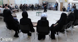 ”محفل حیاط تئاتر” در حوزه هنری استان قم تشکیل شد