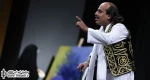مرشد میرزاعلی پرده خوانی ”آدم و حوا” را آماده می‌کند