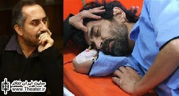 ”حسین مسافرآستانه”  از ”مجید فروغی” عیادت کرد