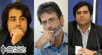رئیس مجموعه تئاتر شهر و مدیر انتشارات مرکز هنرهای نمایشی مهمان غرفه سایت ایران تئاتر
