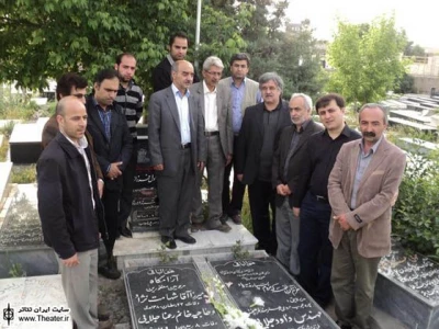 مراسم گرامیداشت نهمین سالگرد درگذشت هنر تئاتر اردبیل برگزار شد