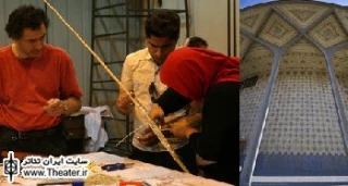 رونمایی از عروسک ”سیمرغ” در محوطه مجموعه تئاترشهر