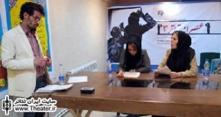 خوانش نمایشنامه ”تخم بلدرچین” در عصرانه تئاتر اردبیل
