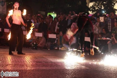 Street theater festival in Prague