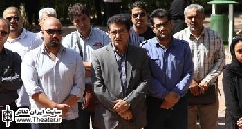 پیکر ”بیژن نعمتی شریف” با حضور هنرمندان و مسوولان به آرامگاه ابدی اش بدرقه شد