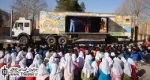 استقبال بیش از دو هزار کودک زلزله زده از برنامه های نمایشی کانون تئاتر سیار در اهر