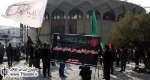 مراسم عزاداری هنرمندان به مناسبت هفتمین روز شهادت امام حسین (ع) برگزار شد