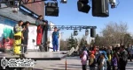 کامیون تئاتر سیار راهی همدان شد