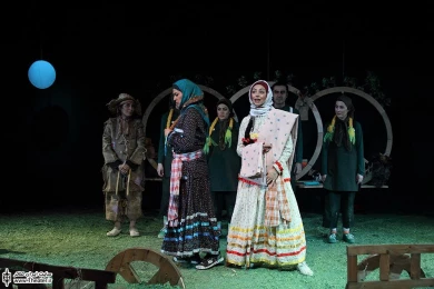 خاله مرجان و خروس 12