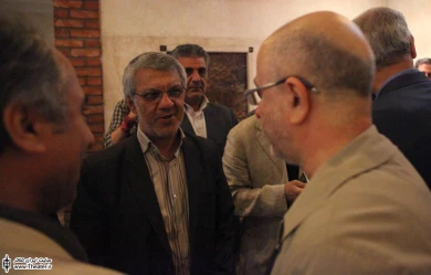 تجلیل ازبهرام ریحانی با حضور علی مراد خانی و حسین طاهری 2