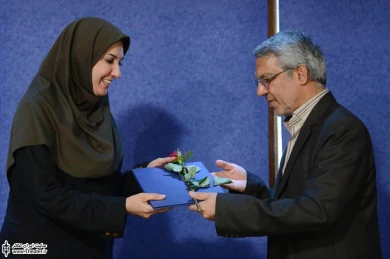 معارفه پریسا مقتدی مدیر جدید تئاتر شهر با حضور حسین طاهری مدیر کل هنرهای نمایشی 1