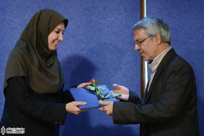 معارفه پریسا مقتدی مدیر جدید تئاتر شهر با حضور حسین طاهری مدیر کل هنرهای نمایشی