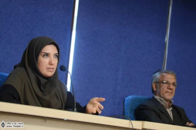 معارفه پریسا مقتدی مدیر جدید تئاتر شهر با حضور حسین طاهری مدیر کل هنرهای نمایشی 11