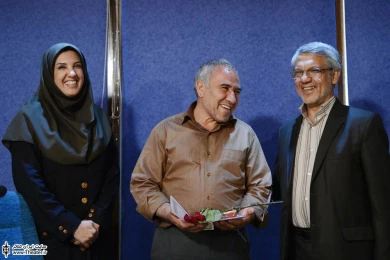 معارفه پریسا مقتدی مدیر جدید تئاتر شهر با حضور حسین طاهری مدیر کل هنرهای نمایشی 12