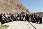 حضور هنرمندان در گلزار شهدا کرمانشاه و مجموعه فرهنگی تاریخی  بیستون 1