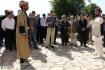 حضور هنرمندان در گلزار شهدا کرمانشاه و مجموعه فرهنگی تاریخی  بیستون 7
